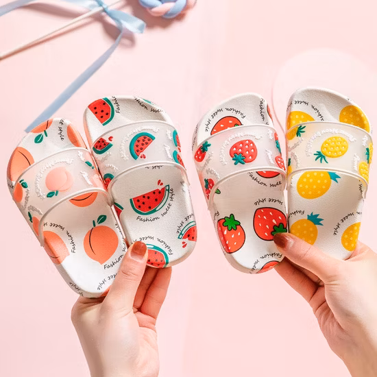 여름 편안한 어린이 엠보싱 슬리퍼 비