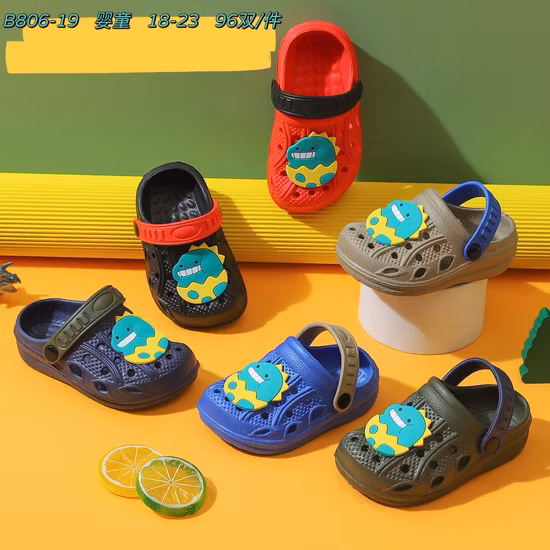 여름 봄 소년 소녀 실내 야외 귀여운 레저 빛 부드러운 플라스틱 슬리퍼 샌들